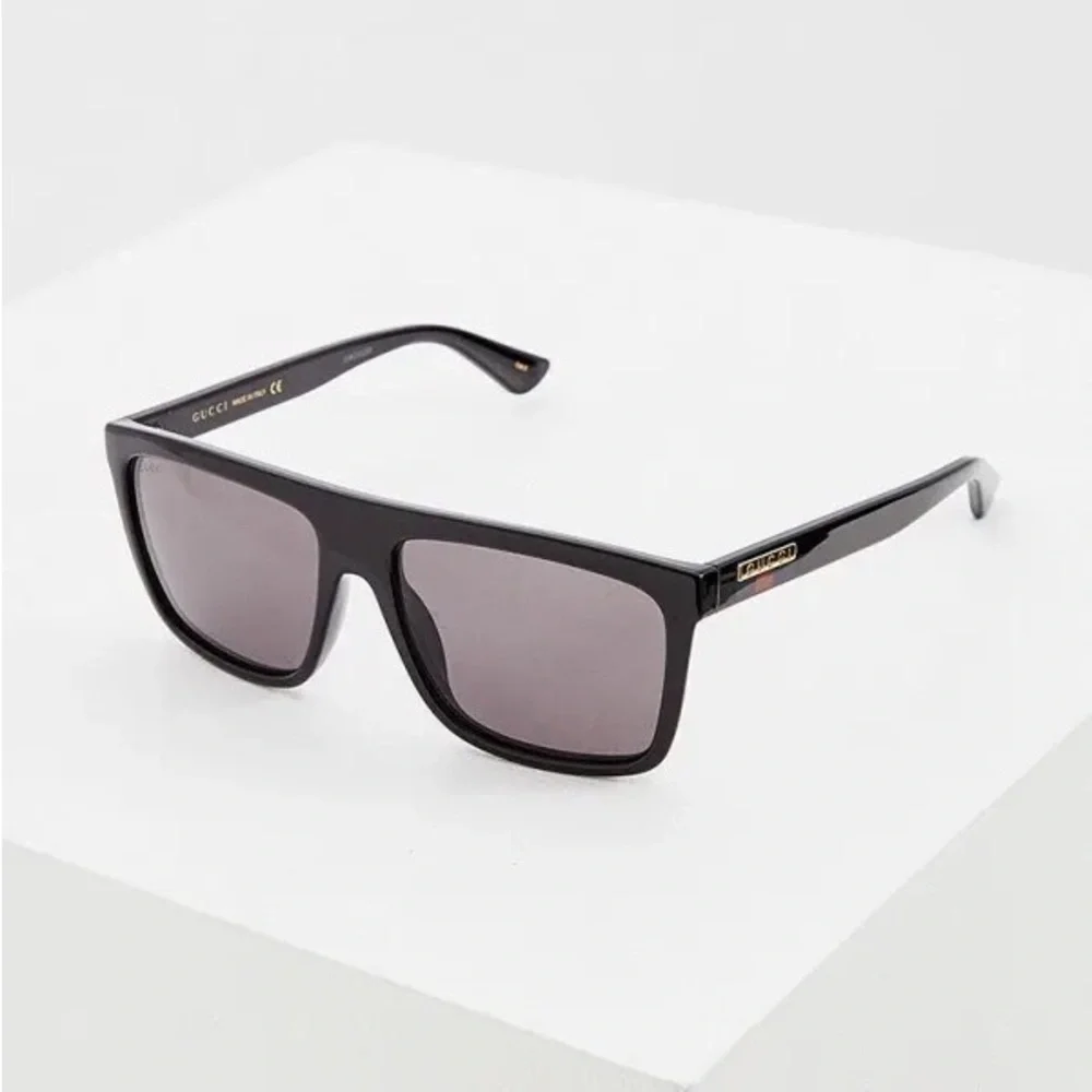 New ✨ Authentic Gucci GG0748S 001 Sunglasses – Black Frame, Grey Lenses ✨